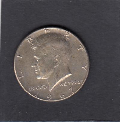 Beschrijving: 1/2 Dollar KENNEDY 